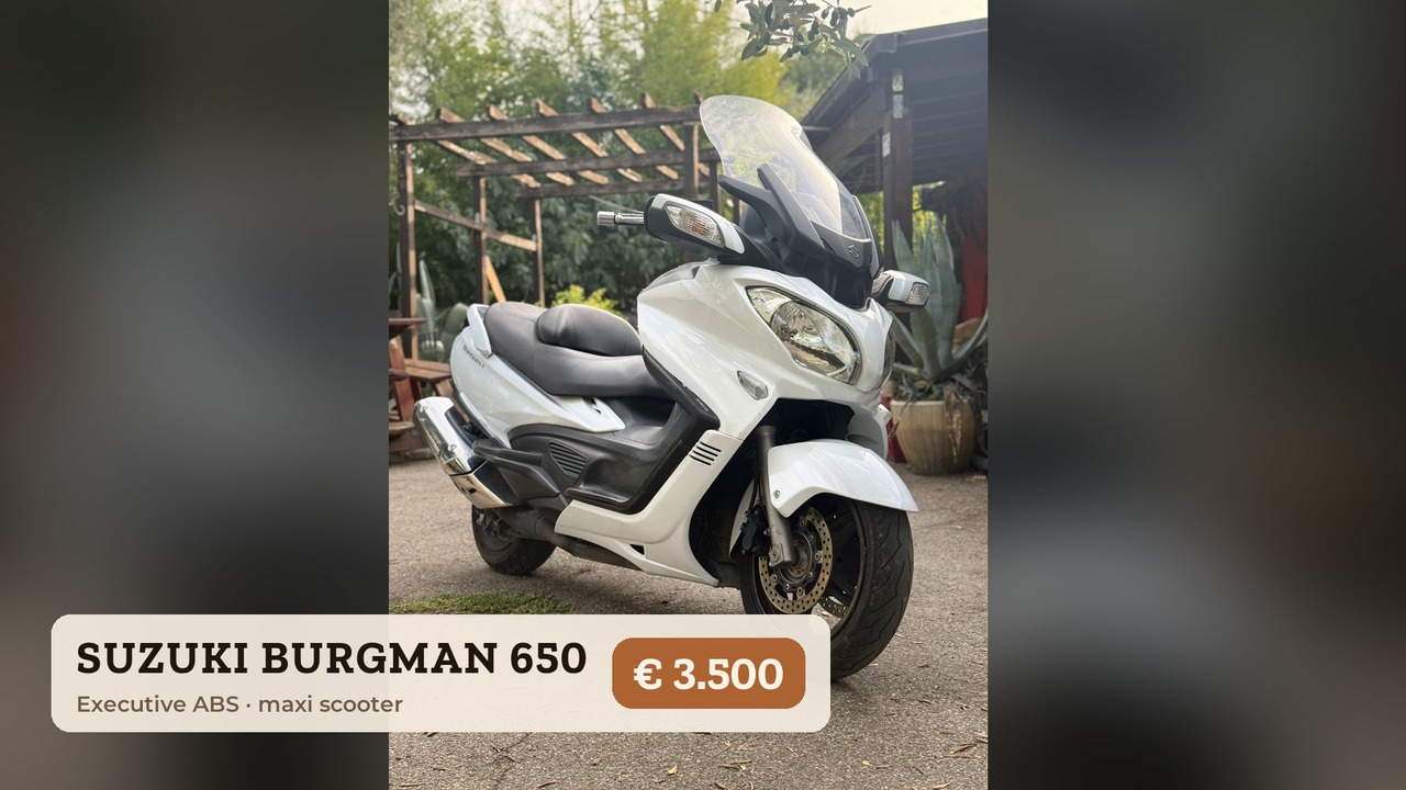 Video SUZUKI Burgman 650 Burgman AN 650 ie Executive Abs my13