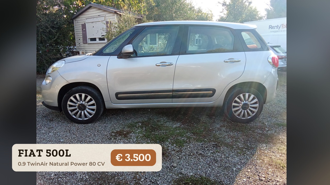 Video Fiat 500L 0.9 TwinAir Natural Power Pop Star 80 CV